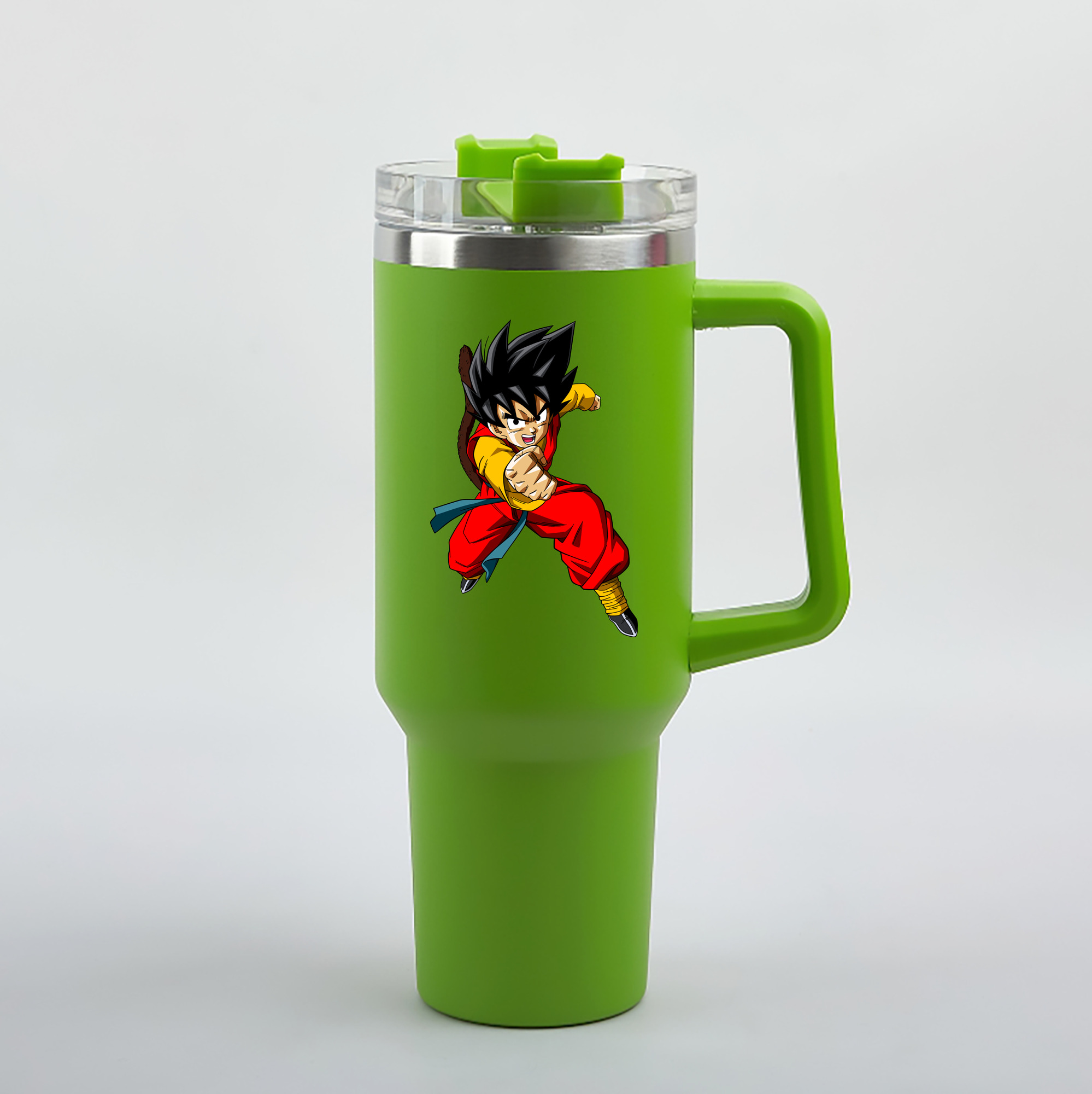 （画像用） ドラゴンボール 孫悟空（そん ごくう）Son Goku カカロット DRAGON BALL Kakarotto 1200mL車用タンブラー（カラープリント）
